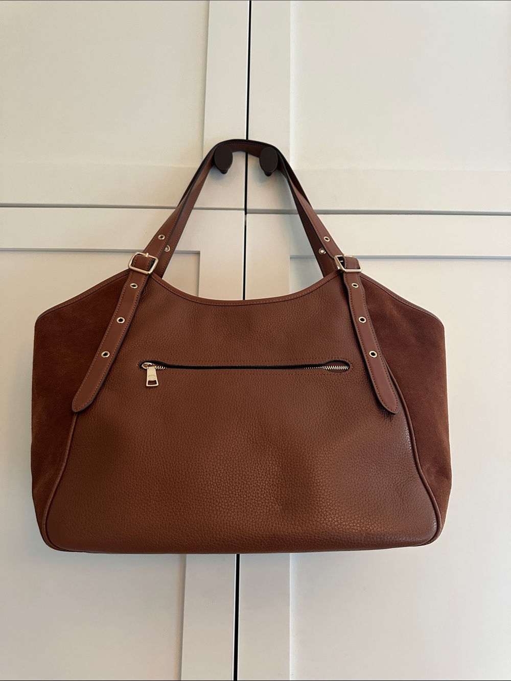 COACH MEADOW SHOULDER BAG -Suede and leather - Picture 4 of 8
